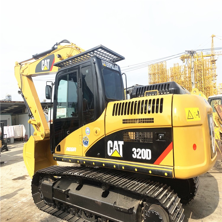 Shanghai Sale Caterpillar 320 Used Digger,Japanese CAT 320D Crawler Excavator Good Price For Sale