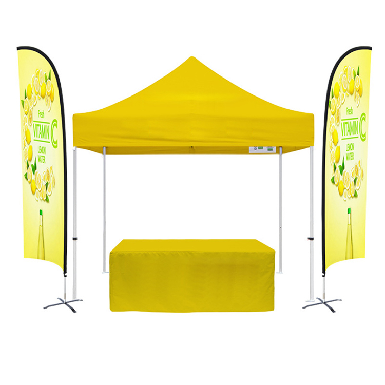 Custom Printed Folding Display Event Tents Advertising Pop Up Canopy Tents for Trade Show Display Events Outdoor