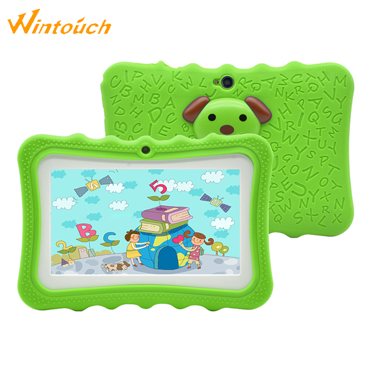 Детский планшет Wintouch android quad corem smart tablet pc для детей IQ development
