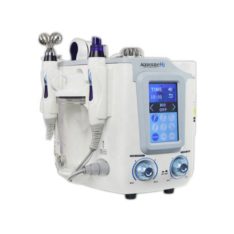 facial machine hydro cleanser scrubber 6 in one hydro facial  machine 6 in 1 hydro facial  beauty machine small bubble