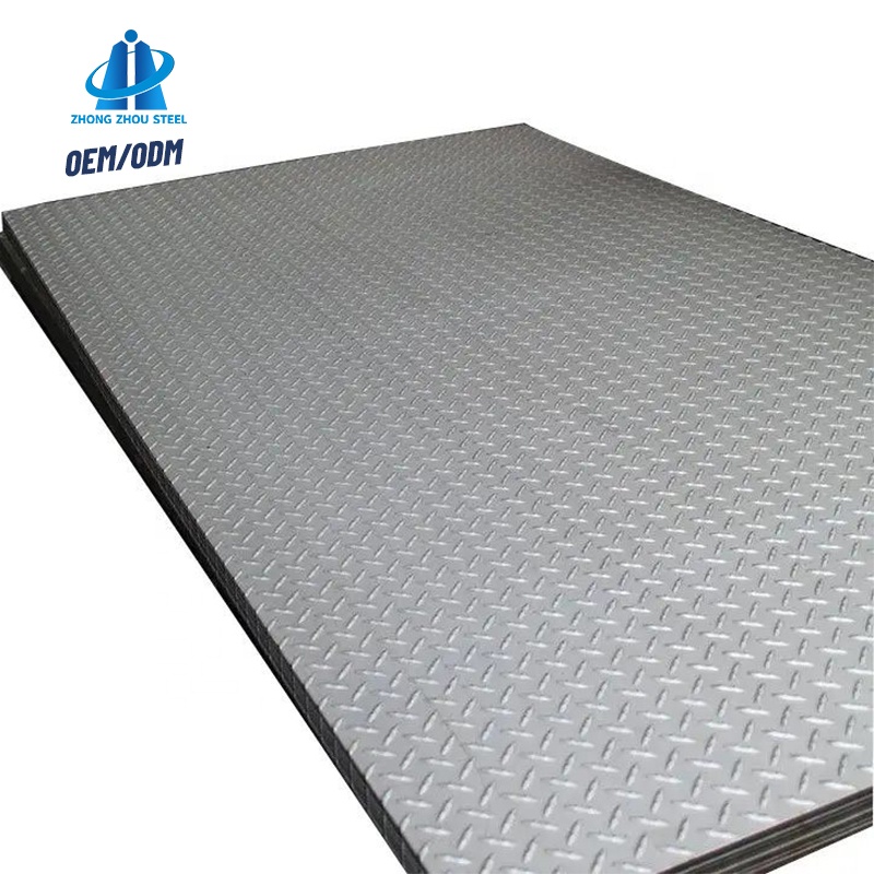 Factory Wholesale S275 S355 Carbon Steel Steel Checkered Steel Plate For Construction