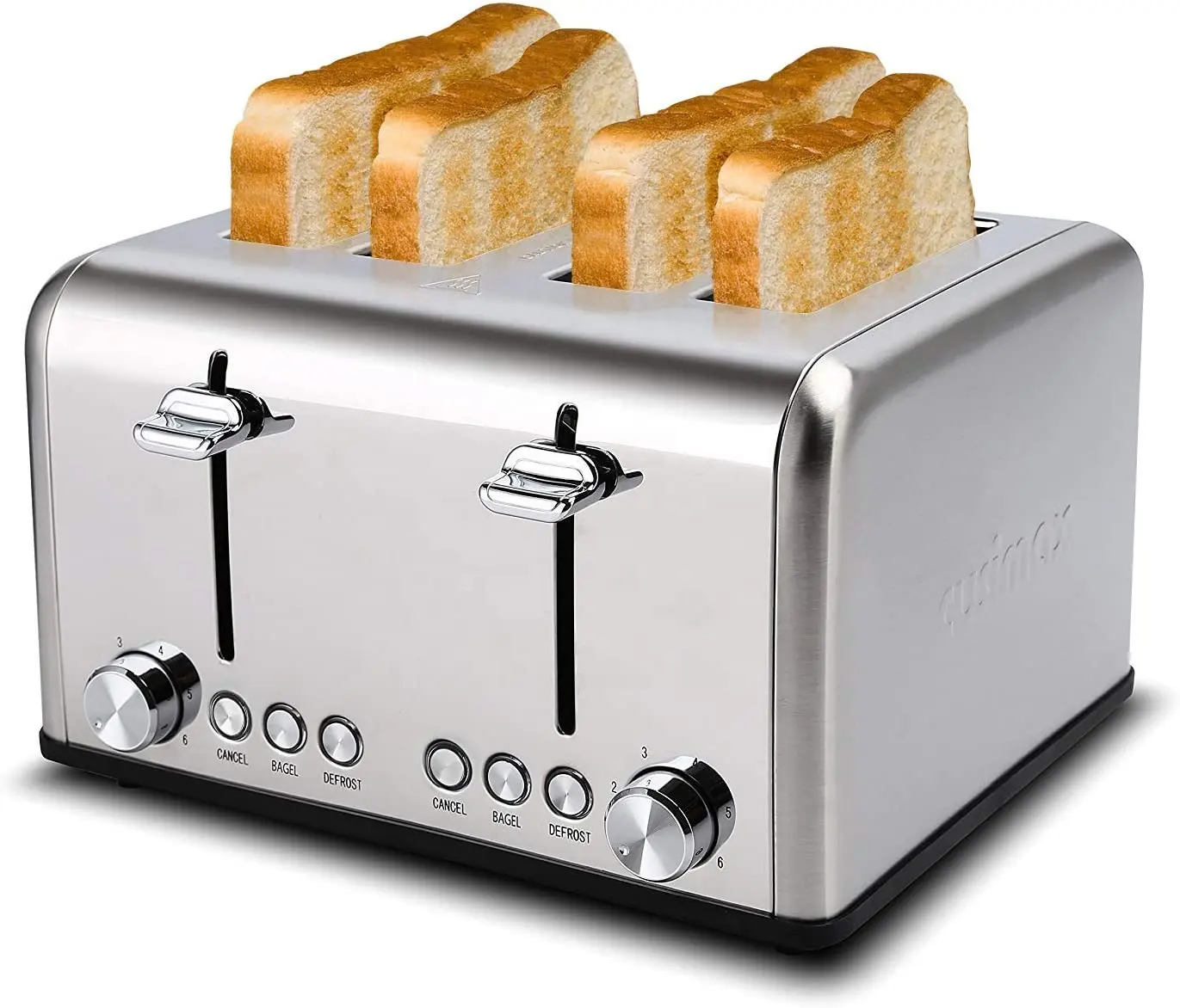 2022 Hot sale 2 4 Four slice toaster electric smart bread toaster for home use with certifications