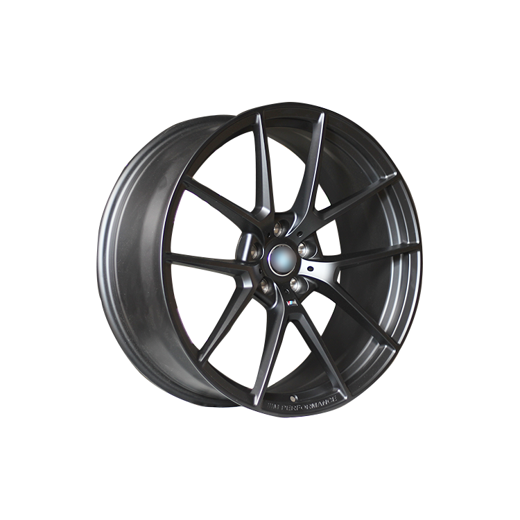 Economical Custom Design Semi Matt Black Racing 1 Piece Forged Wheel Aluminum