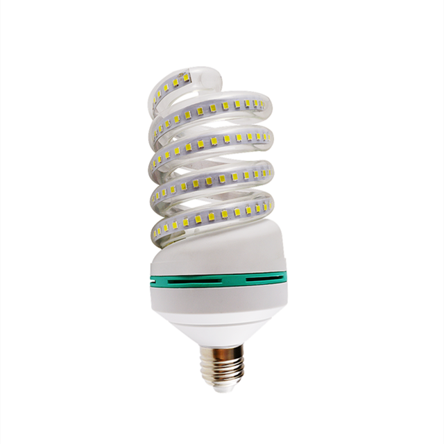 Spiral type high temperature resistant led light bulb energy saving lamp