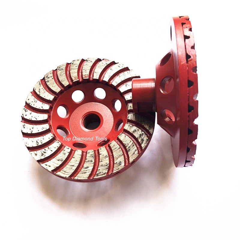 Лидер продаж, партиями по 4 дюйма с алмазными Turbo чашечный шлифовальный круг алмазный шлифовальный круг для гранита резки камня