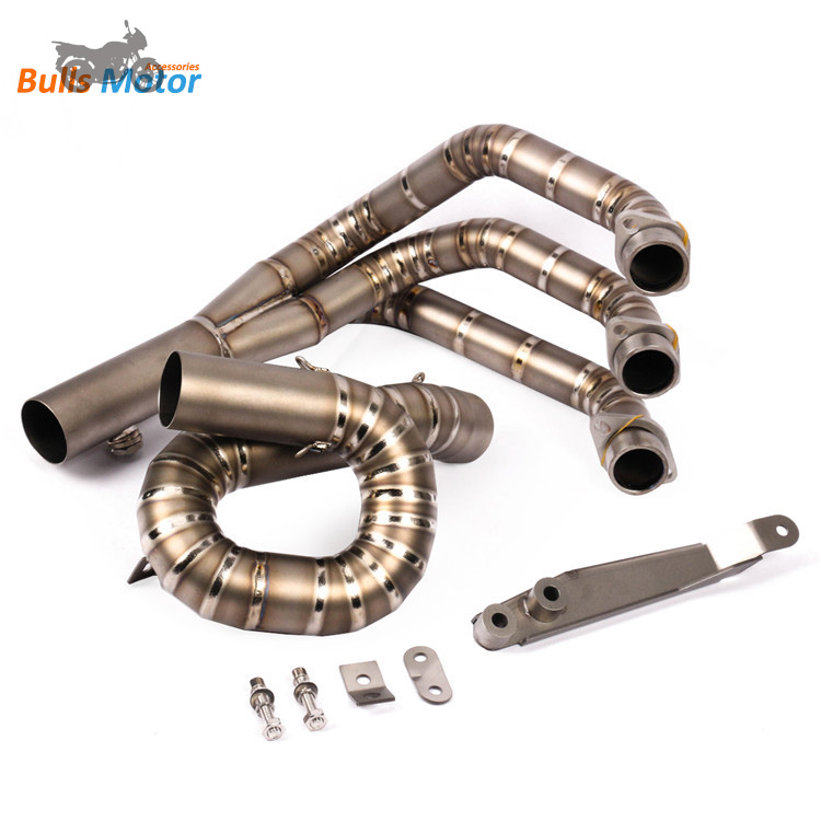 Полностью выхлопная система из титана с двигателем Bulls для Yamaha tracer MT09 FZ09 XSR900 2014 ~ 2020 год выхлопная труба decat
