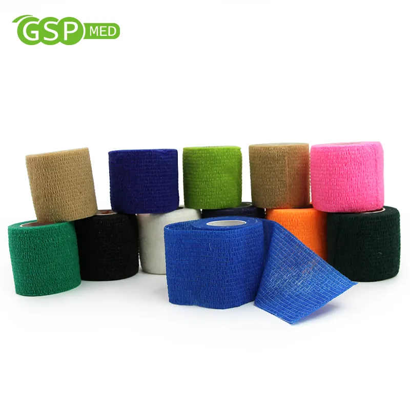2 Inch copoly Veterinary Cohesive Wraps Bandage Wrist Healing Ankle Sprain Pet Supplies Bandage