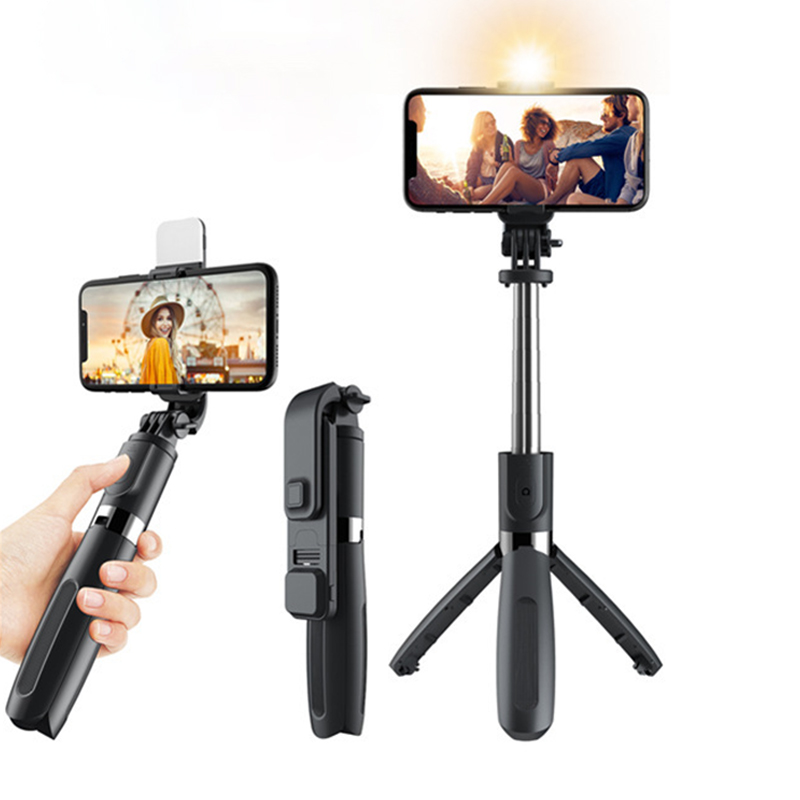New Arrival Extendable Detachable Wireless Remote Phone Selfie Stick with Tripod Stand