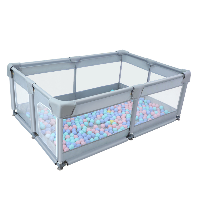 corral de juegos para bebe Play Yard Fence Safety Kids Foldable Plastic Indoor Baby playpen for baby extra large with mat