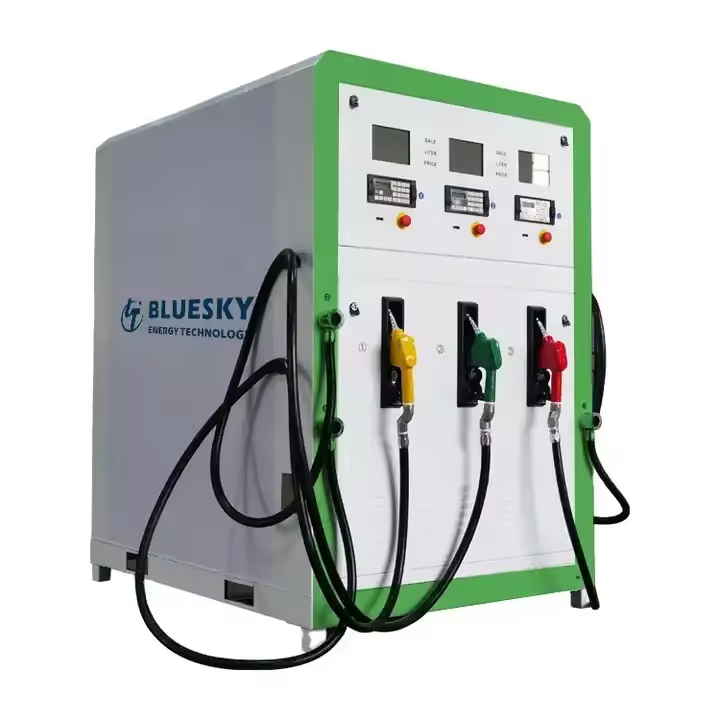 3000l 3 Hoses Portable Container Fuel Mobile Dispenser Mini Gas Station Micro Petrol Filling Station in Philippine