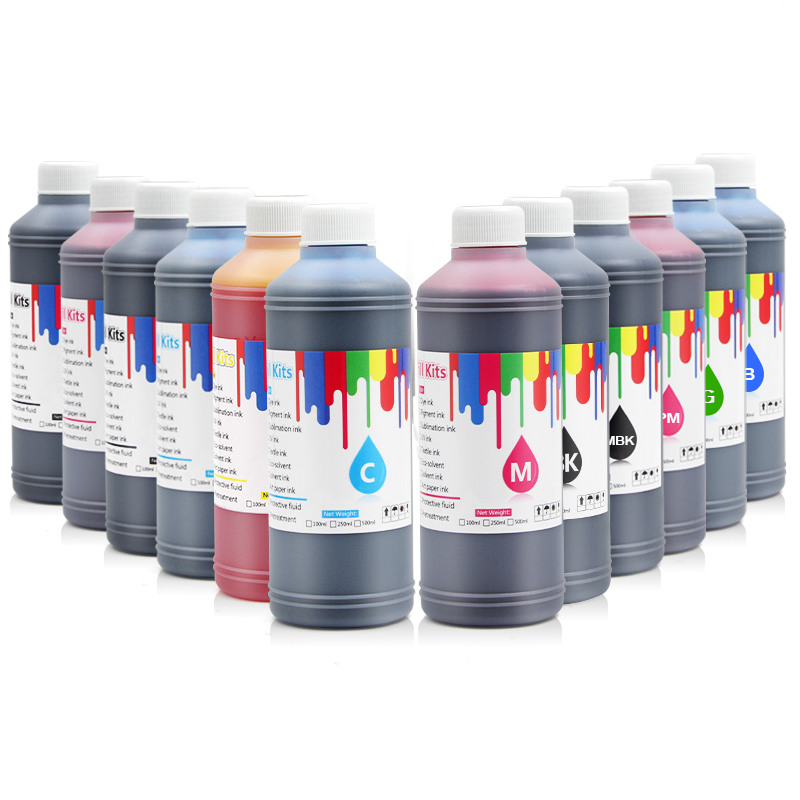 Supercolor 1000ML/Bottle PFI 706 Universal Dye Ink For Canon iPF 8400 9400 8410 9410 6400 6450 6410 6460
