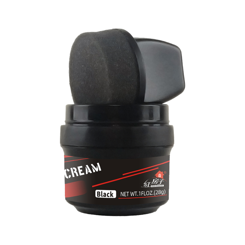 OEM tags sponge applicator renovate leather care cream shoe polish wax