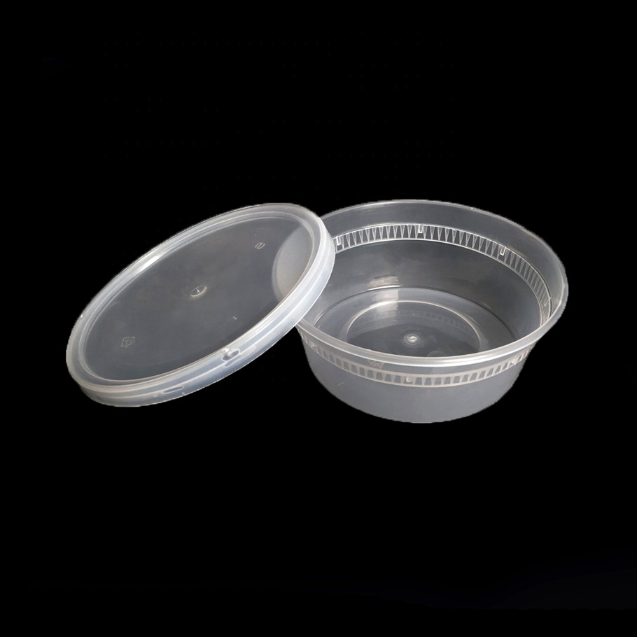 Microwave safe plastic deli food container 16oz wholesale