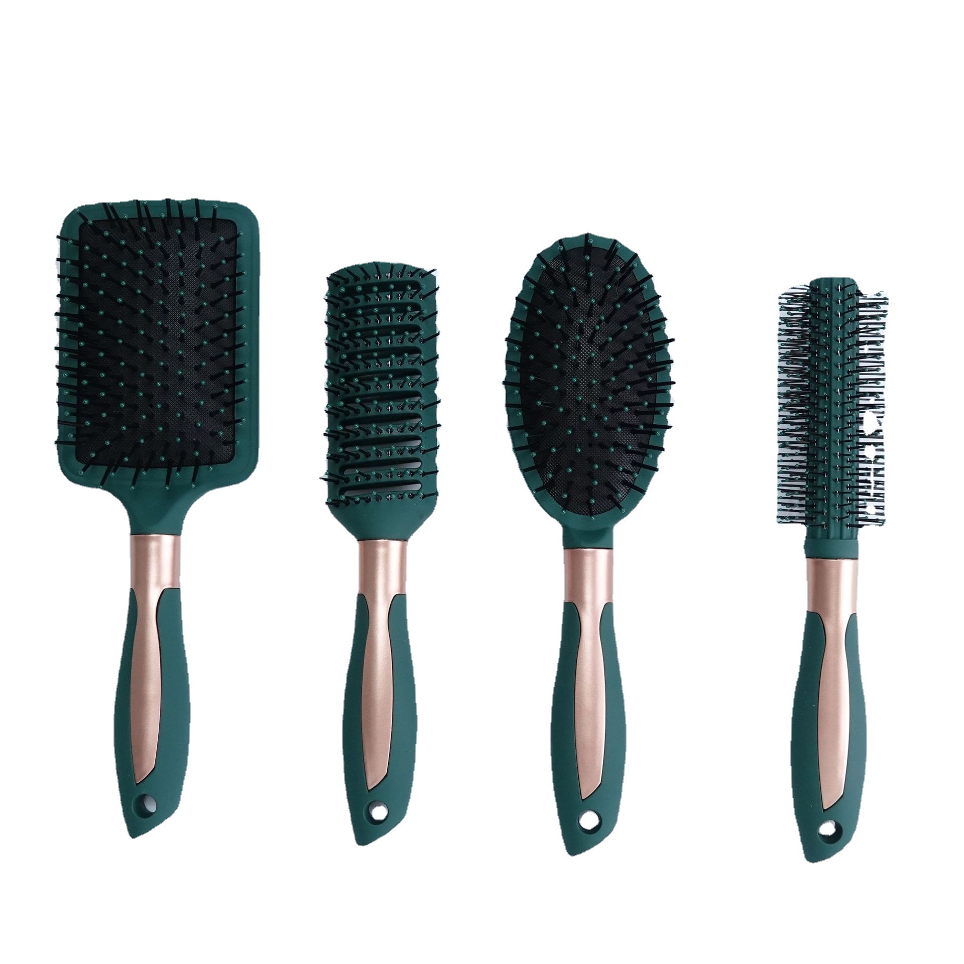 Hair smoothing air cushion comb plastic massage air cushion air bag comb styling hair curling rib comb set