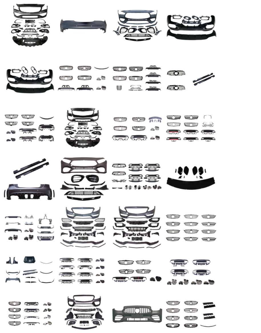 Бампер подходит для BMW MC M TECH M2C M3 M3X X4M M4 X5M M5 X6M M8 BENZ A45 AMG C63 E63 S63 S65 C43 G63 PEUGEOT 406 407 408 CITROEN