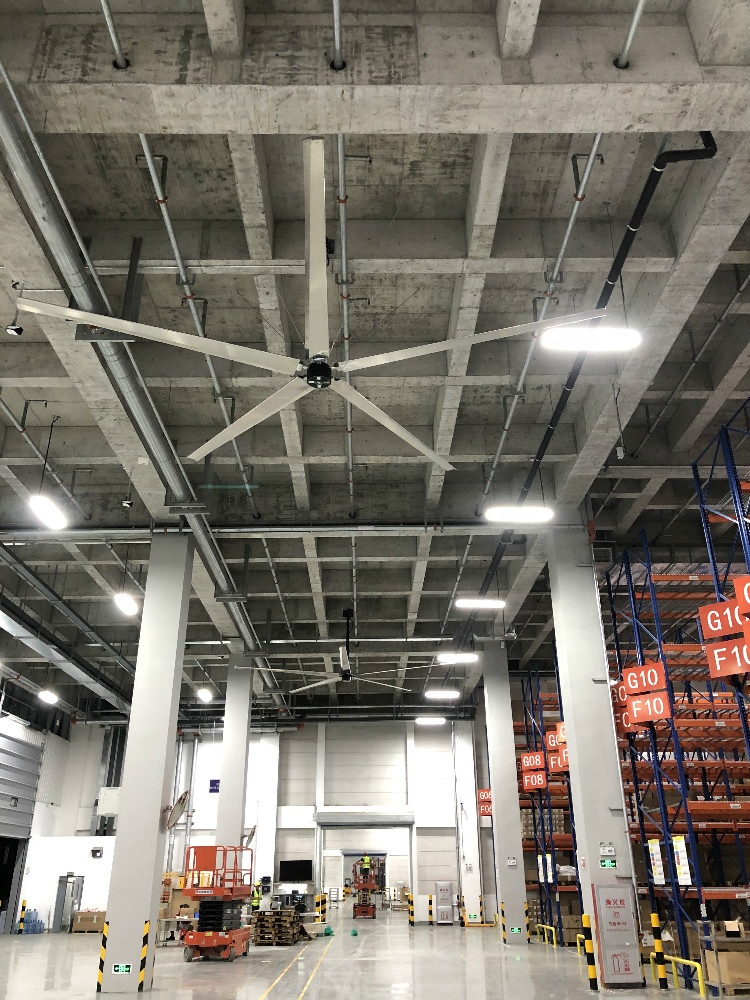 China 7.3m Big Industrial Ventilation Hvls fan Manufacturer