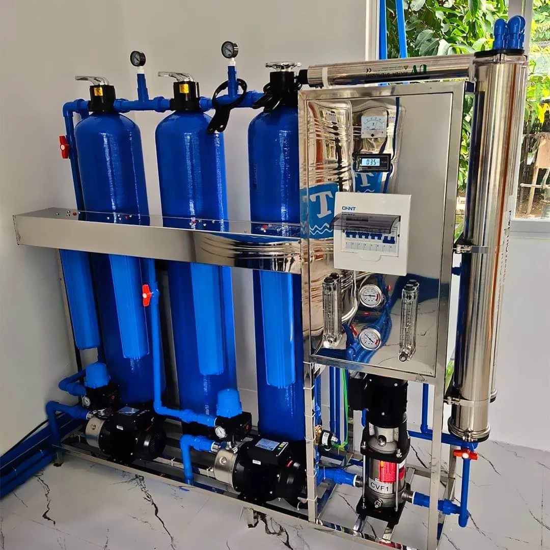 Водяной фильтр очищенной системы 500L/час 2500LPH500L2500L10000L4000L Коммерческая обратного осмоса RO 500 литров/час воды