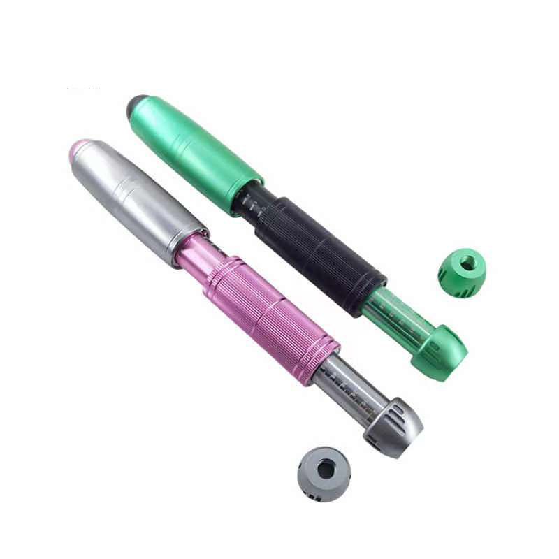 2 in 1 Hyaluron Pen with three Adjust Pressure Non Needle Mesotherpay Gun Hyaluronic Pen Beauty Injector