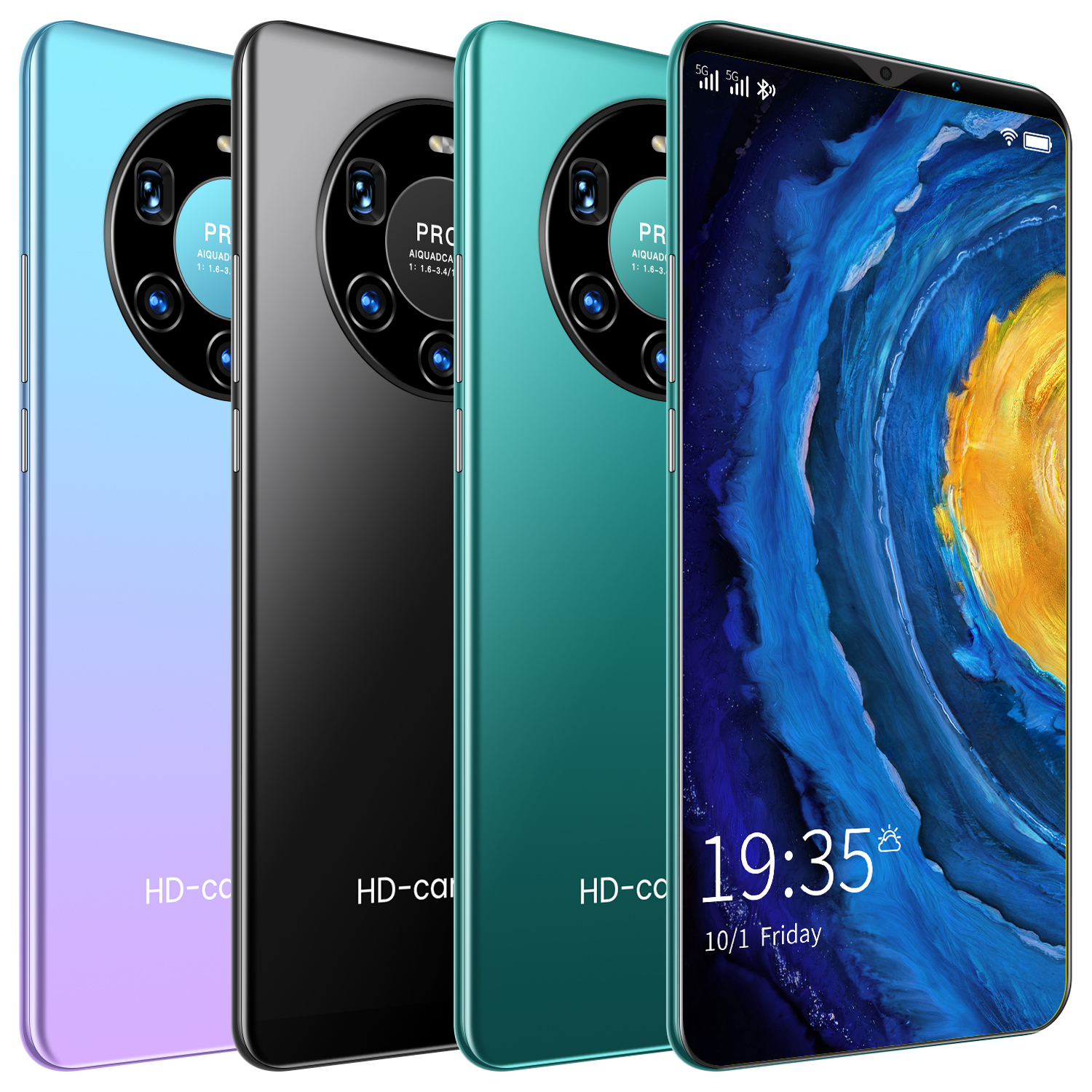 5,8 дюймов Mate43 плюс неблокированный Android мобильный смартфон 5,8 "512 + 4g с двумя сим-картами сенсорный fingerfrint Global 3G