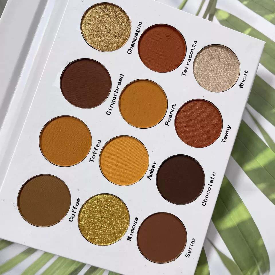 Cosmetics private label pigment high nice pallet eyeshadow palette