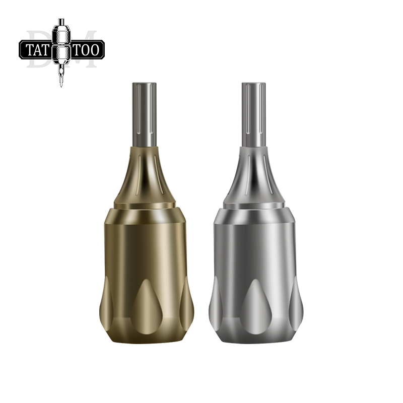 New Design Aluminium Alloy Adjustable Stainless Steel Tattoo Grip Cartridge Tattoo Grips for Cartridges Use