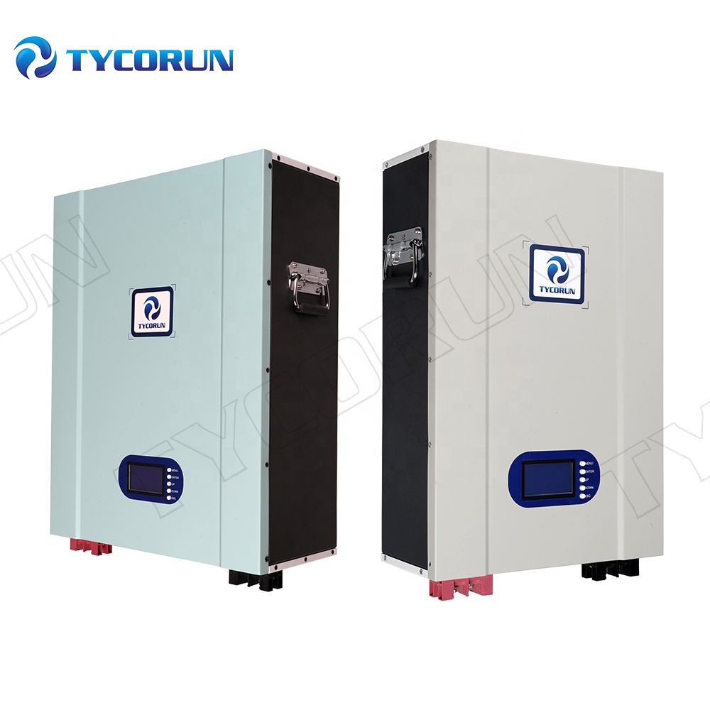 Литий-ионная настенная батарея Tycorun 10 кВтч 20 кВтч 48 В lifepo4 50 Ач 100 Ач 150 Ач 200 ач солнечная батарея для хранения энергии