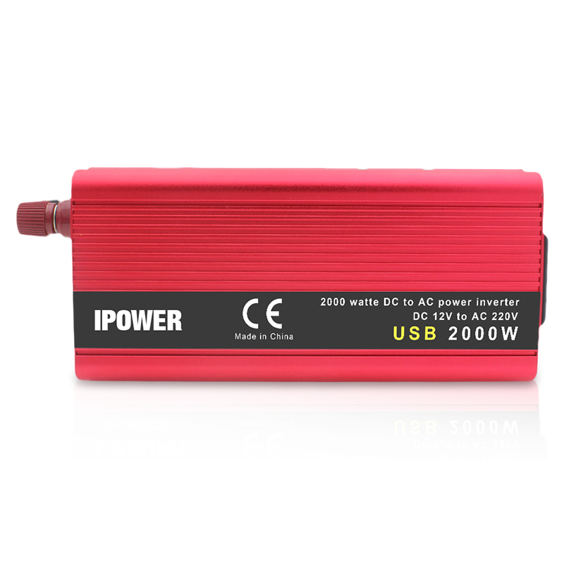 12V постоянного тока до 110V/220V Ac Dc 2000 Вт Чистая синусоида Инвертор 2000 W 24V 120V 220V 2000 Вт Мощность солнечной инвертор фотоэлектрические системы