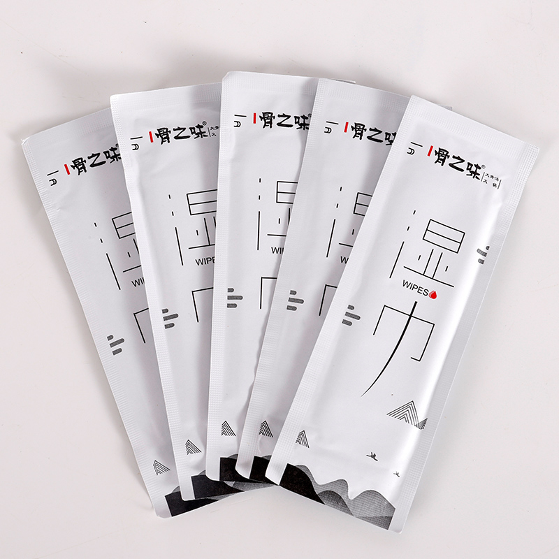 packaging rolls single sachet wet wipes wet wipes making machinery custom towel Disposable wet towel small wet wipe