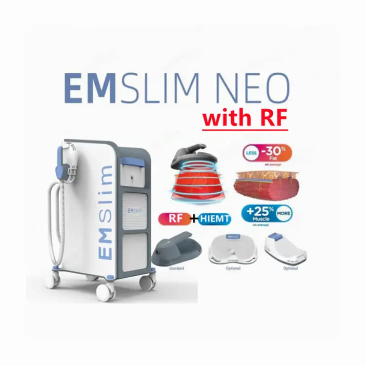 Body slimming neo EMT + RF technology emslim ems muscle stimulator butt lift body sculpting machine