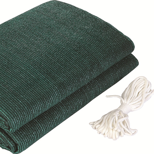 Dark Green 6'x50' Fence Windscreen Privacy Screen Shade Cover Fabric Mesh Garden Tarp