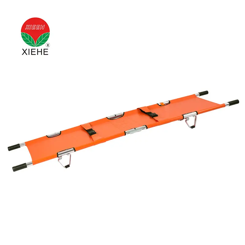 High quality aluminium double folding stretcher manufacturer