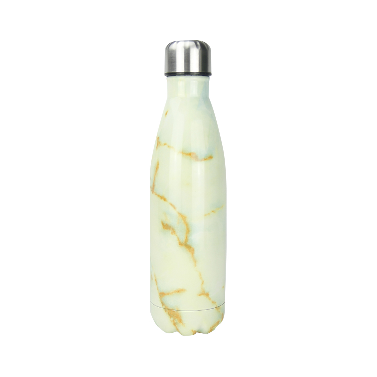 17oz Bpa бесплатная маленькая вакуумная фляга производитель изготовленным на заказ логосом спортзала бега Спортивная бутылка для воды из нержавеющей стали бутылки с крышкой