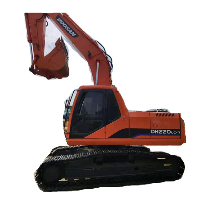Эффективный б/у экскаватор Doosan 220-7