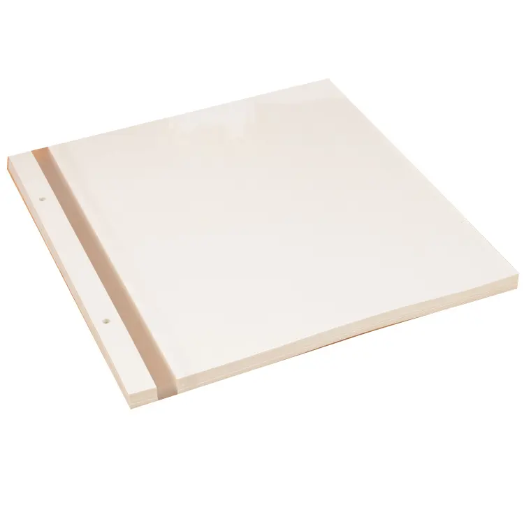 2020 New 27x27cm 300gsm Paper Double Sided Self-adhesive Album Sheets for Photo Album Scrapbook Black White Wedding Photo Album