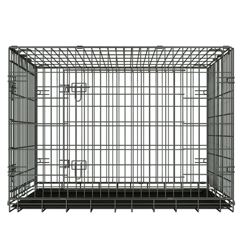 Hot Sale Dog Crate Double Door Foldable Durable Cage Large Size Dog Kennels