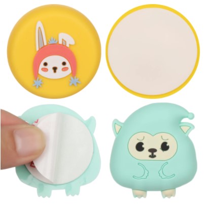 Cheap Hot Sale Custom Cartoon Door Stopper Wall Protectors Cute Silicon Crash Pad Bumper