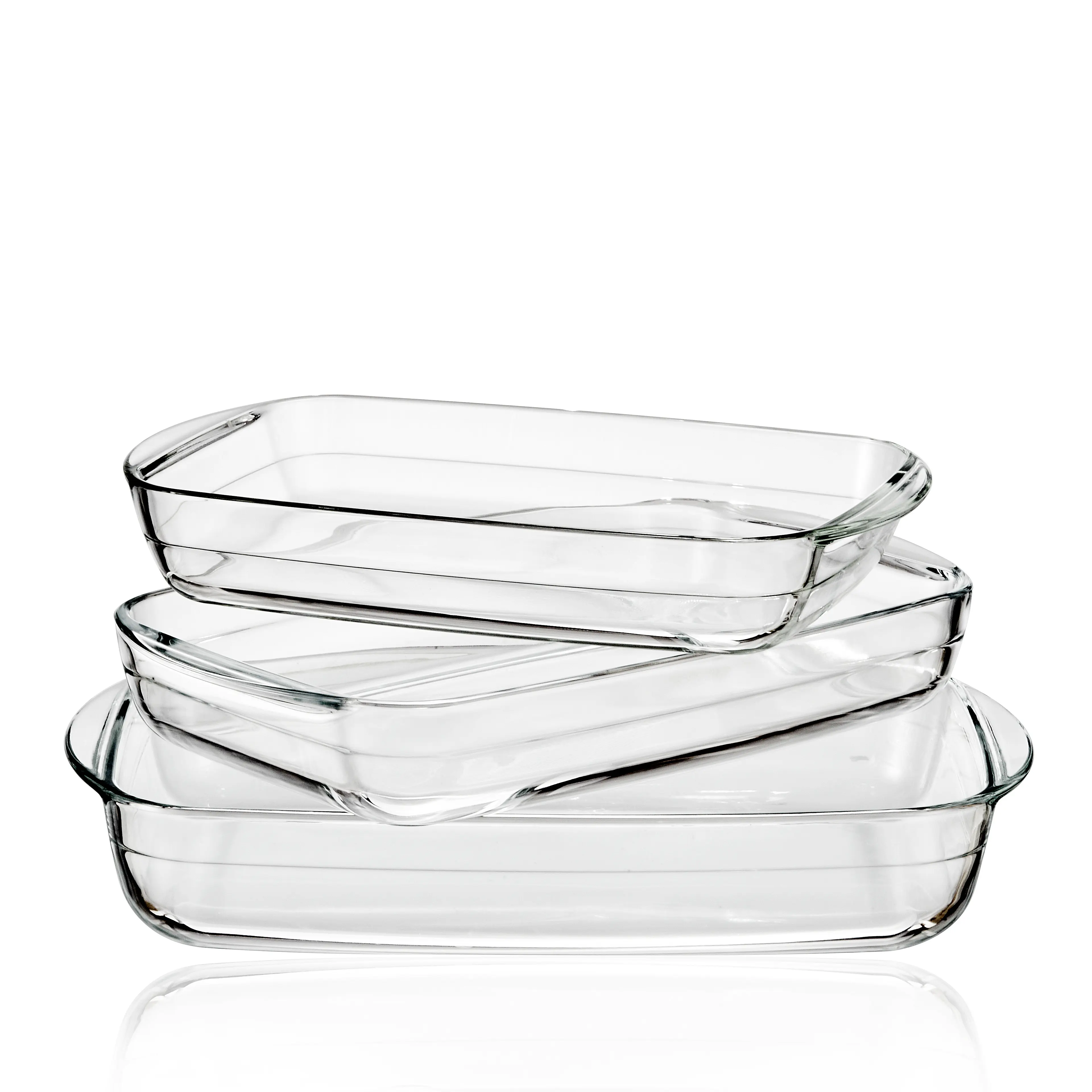 Hot Sale Temperature Microwave Oven safe glass Baking Dish baking pan borosilicate glass bakeware