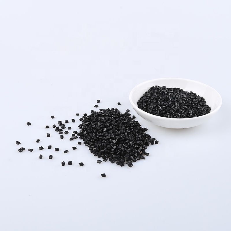 HDPE DGK-DD4JC оптовая продажа с фабрики проводящий экструзии класса черный пластик сырья гранулы