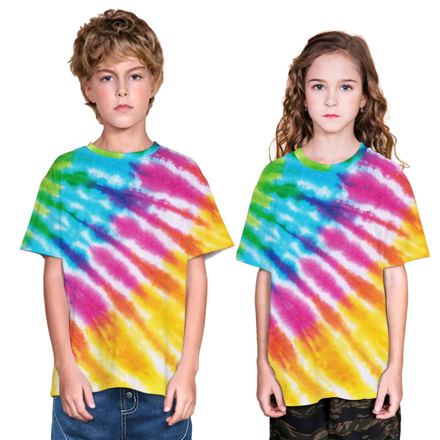 Летняя модная детская одежда, детские футболки с коротким рукавом для девочек