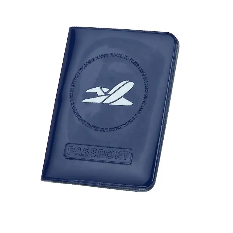 Promotion Colorful PVC Passport Holder Card Holder Passport Cover With Custom Logo