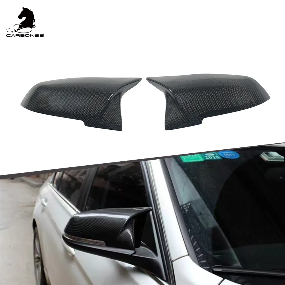 Carbon M Look Replacement Mirror Cover For BMW 1 2 3 4 Series F20 F30 F32 F87 M2 2012+