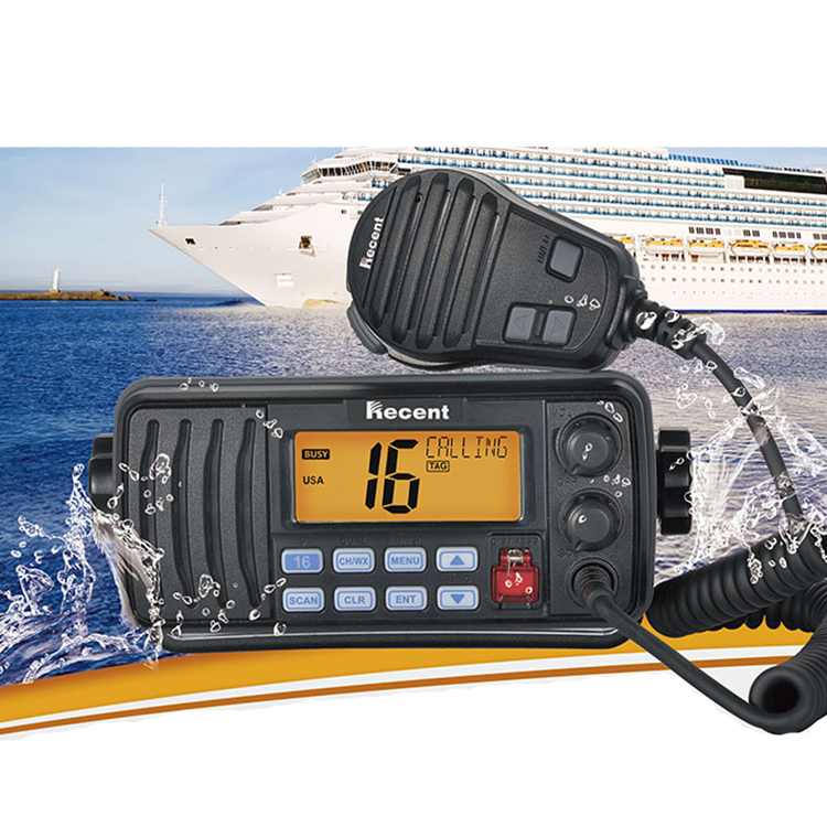 2020 New Waterproof Antene Radio Hf Transceiver Marine Vhf Fixed Marine Radio With Gps