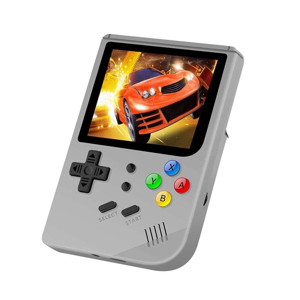 Высококачественная Ретро игровая консоль RG300, встроенная Классическая игровая портативная игровая приставка