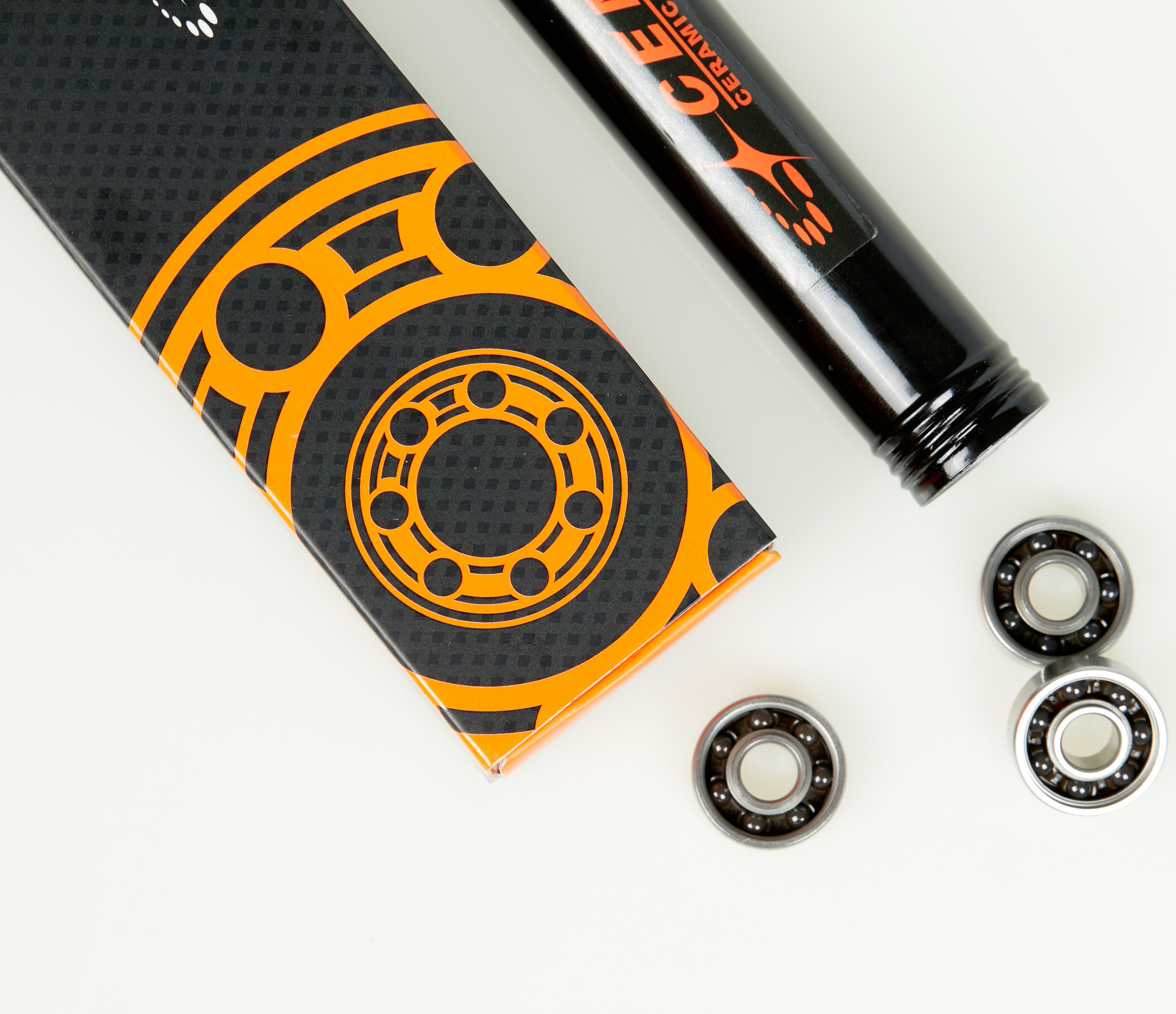 Bearing Motor Rubber Bearing Roller Skate Skateboard Cam Follower ABEC-11 Ceramic ball bearings