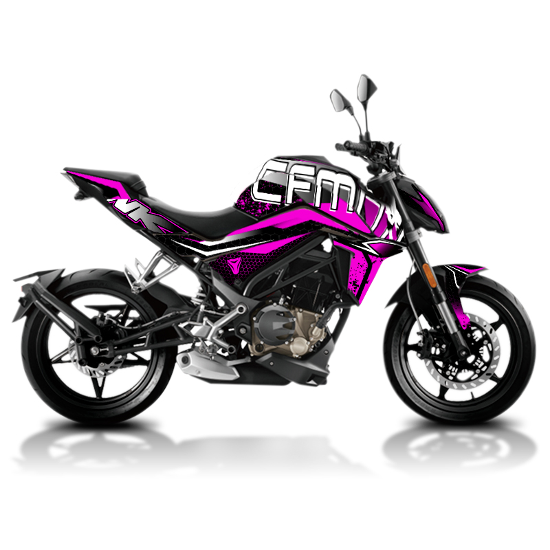 Для nk250 cfmoto мотоцикл полный корпус розово-Розовые наклейки дизайн виниловые ПВХ стикеры наклейки для мотоцикла