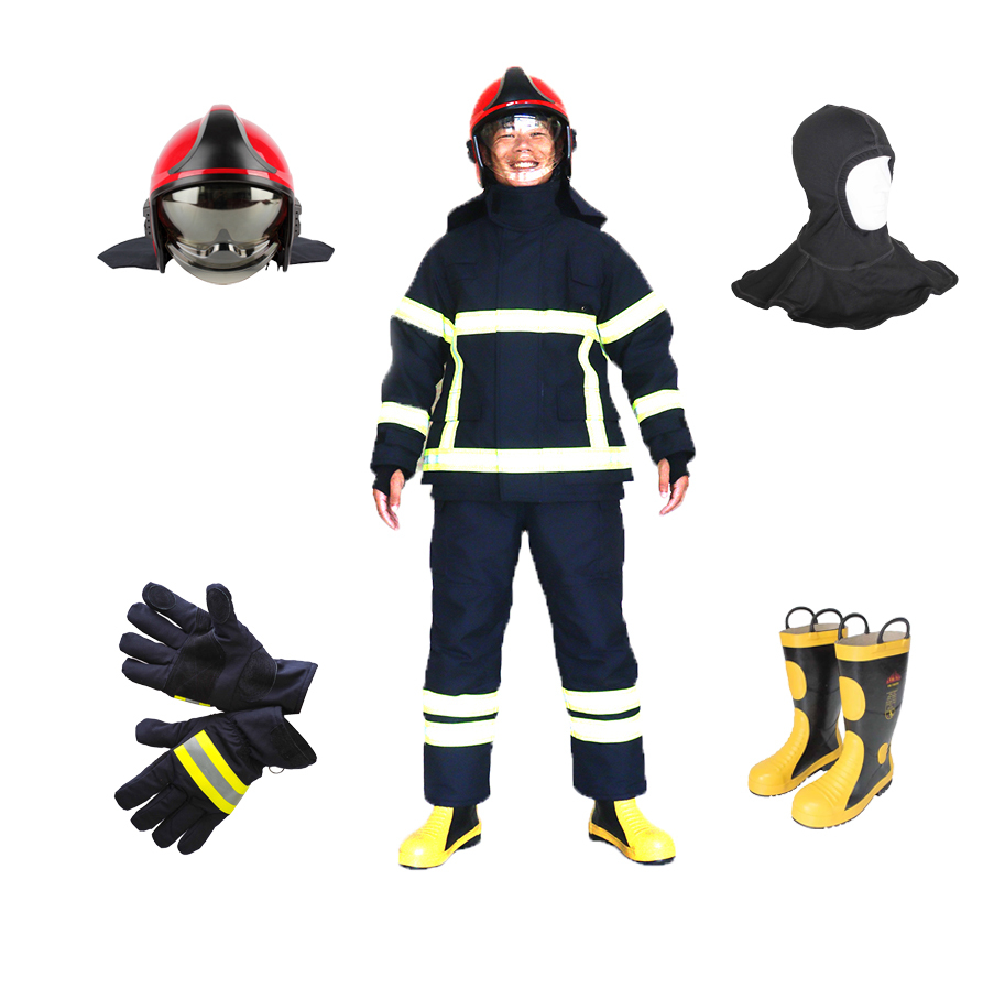 New design high quality firefighting suits fireman uniform en469 uniforme de bomberos