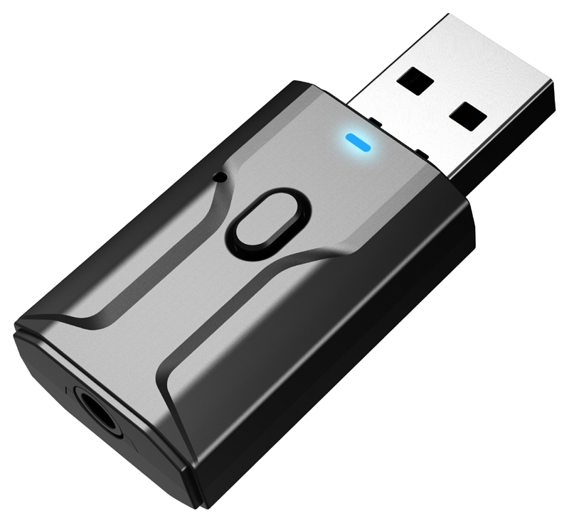 4 в 1 T-02 USB беспроводной приемник и передатчик BT5.0 аудио адаптер Динамик ТВ автомобиль