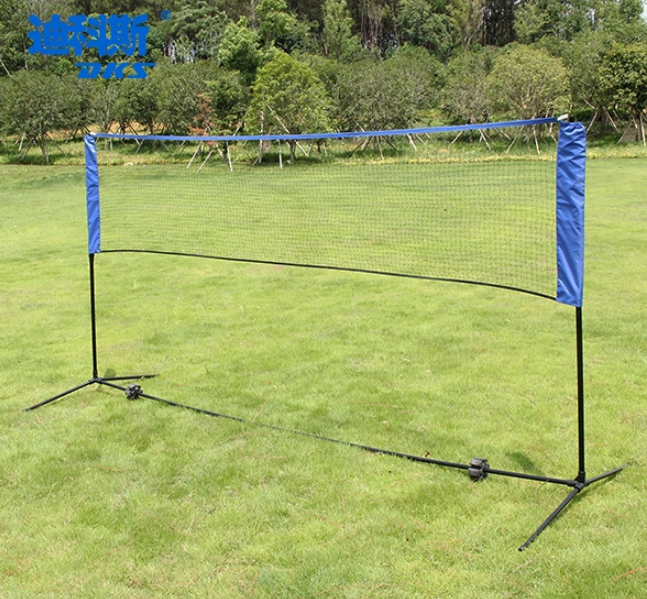 Foldable portable Badminton Net set indoor use