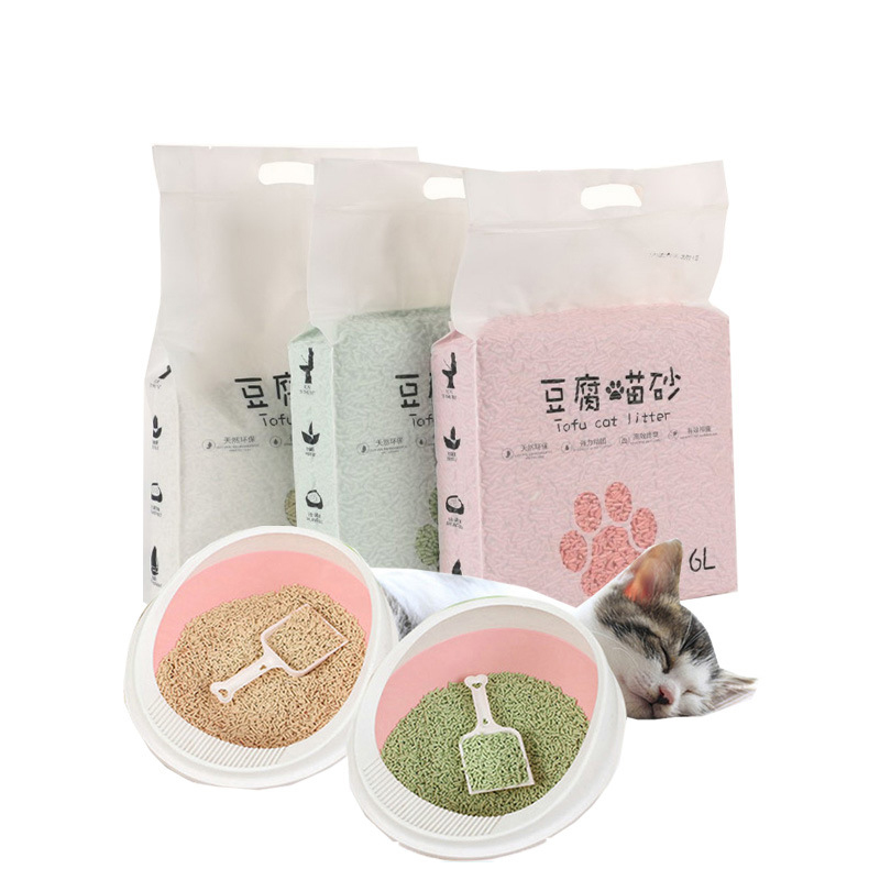 Popular Cat Litter Sand Closed Toilet Box Oval-Shaped Tray Large Tofu Cat Litter Basin Box