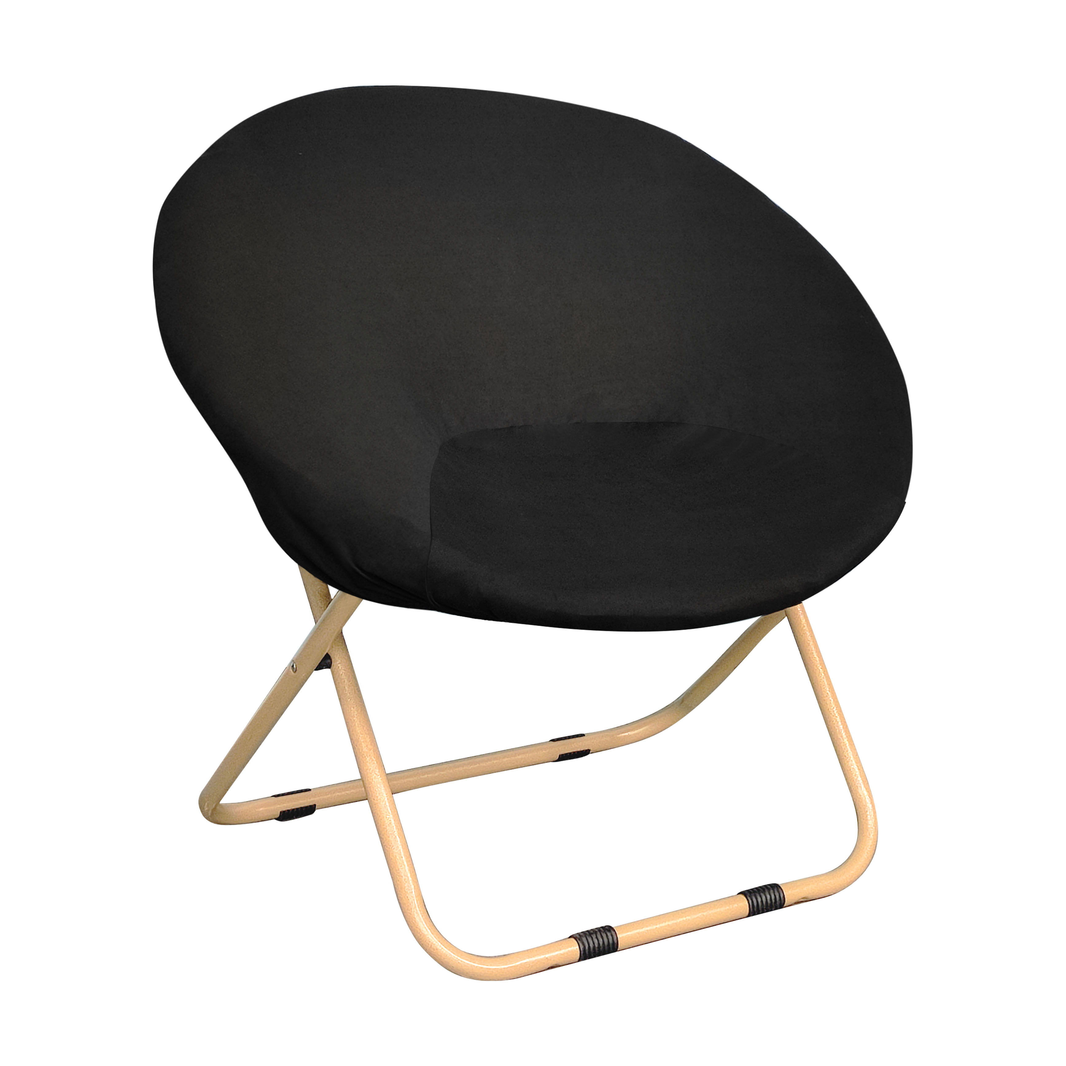 Wholesale Elastic Stretch Saucer Chair Seat Slipcover Spandex Moon Chair Cover For Home